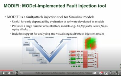 Watch the VALU3S training session series, part seven: Model-implemented fault and attack injection