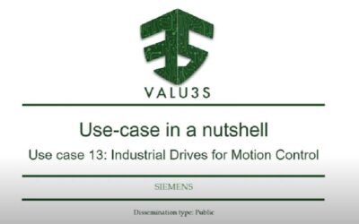 Listen to the VALU3S use case nr 13: Industrial Drives for Motion Control