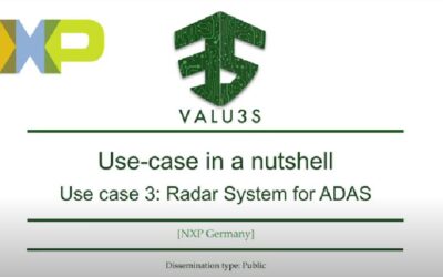 Listen to the VALU3S use case nr 3: Radar System for ADAS