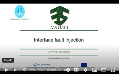 Watch our Methods and tools in a nutshell: Interface fault injection​.